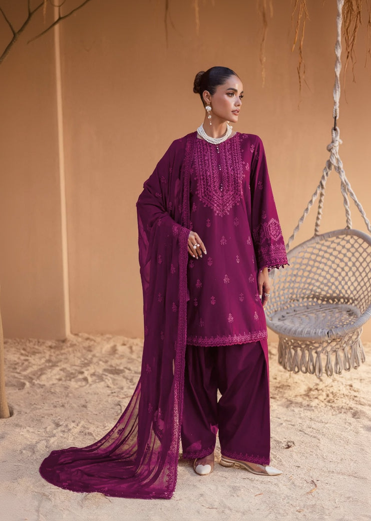 Ava Embroidered - 3pc
