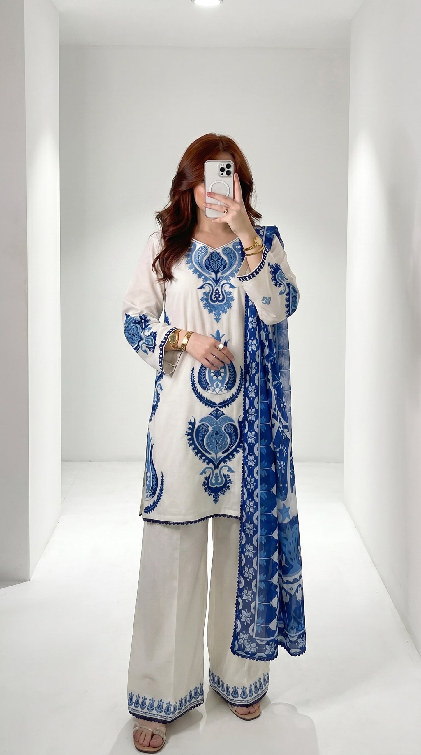Yumna Embroidered - 3pc