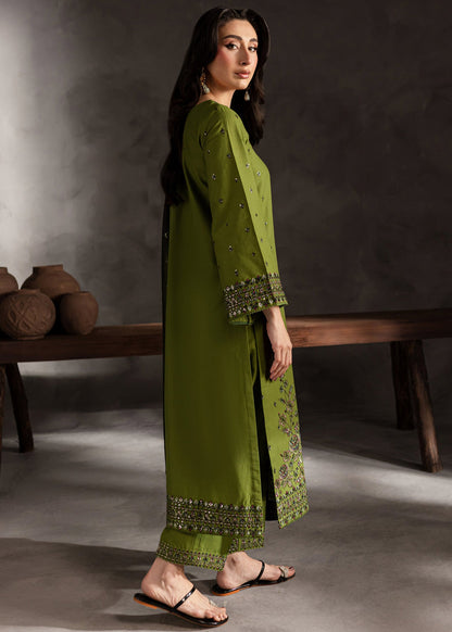 Ezzah 3pcs - Lawn Embroidered