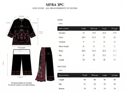 Skylight Black - 3pc