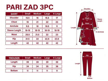 Pariza - 3pc