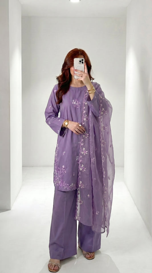 Liana Embroidered - 3pc