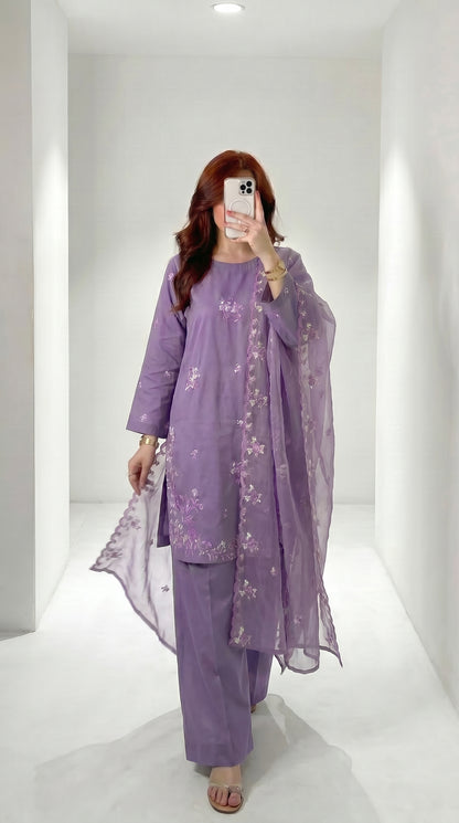 Liana Embroidered - 3pc