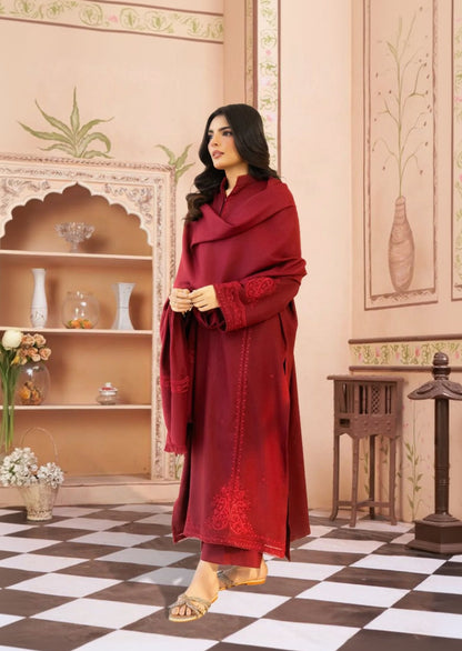 Mehroo Embroidered 3pcs