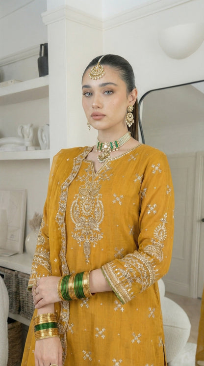 Almas Embroiderd 3pc - Lawn