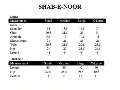 Shab e Noor -3PC