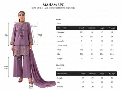 Maham - 3pc