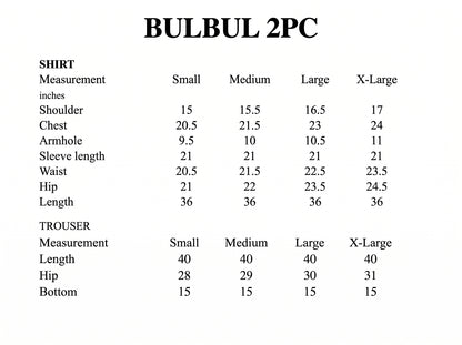 Bulbul-2pc