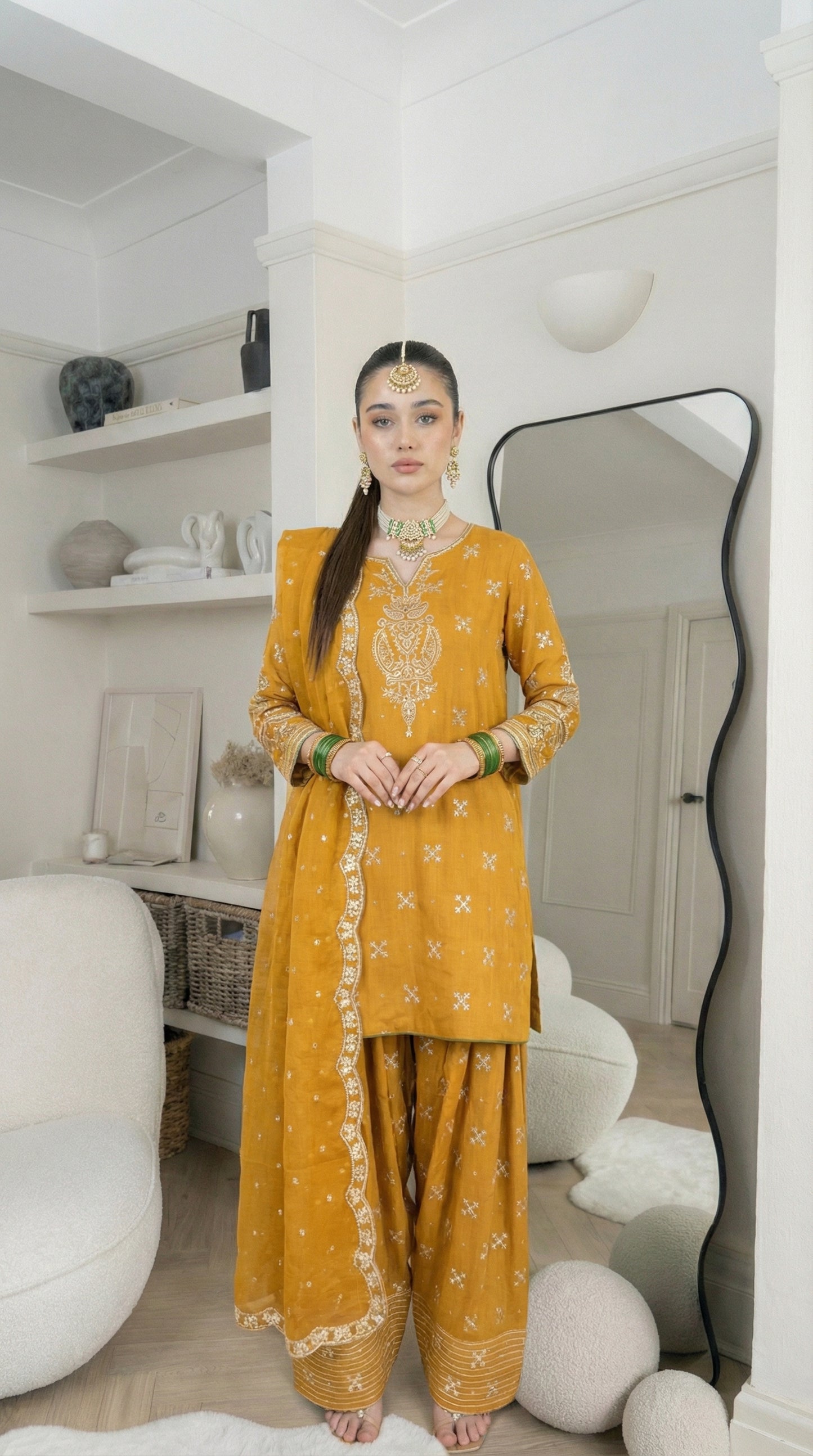 Almas Embroiderd 3pc - Lawn