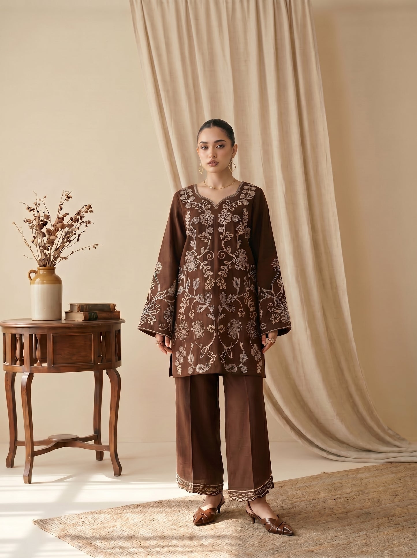 Anmol Embroidered - 2pc