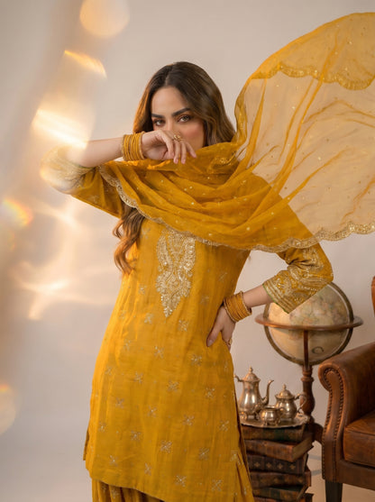Almas Embroiderd 3pc - Lawn
