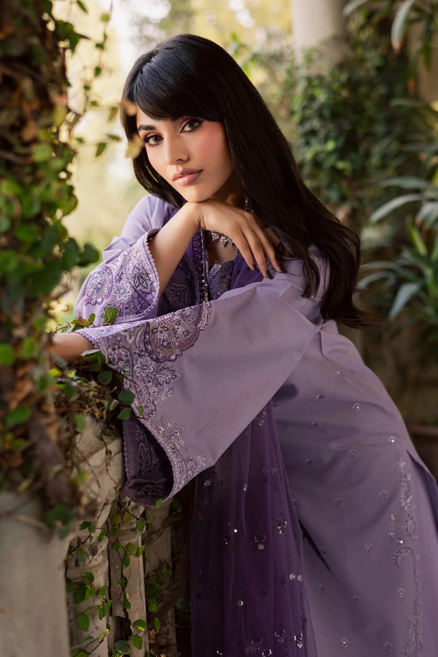 Afifa Embroidered - 3pc