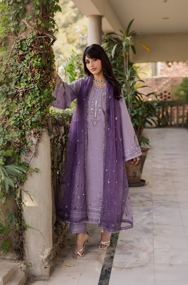 Afifa Embroidered - 3pc