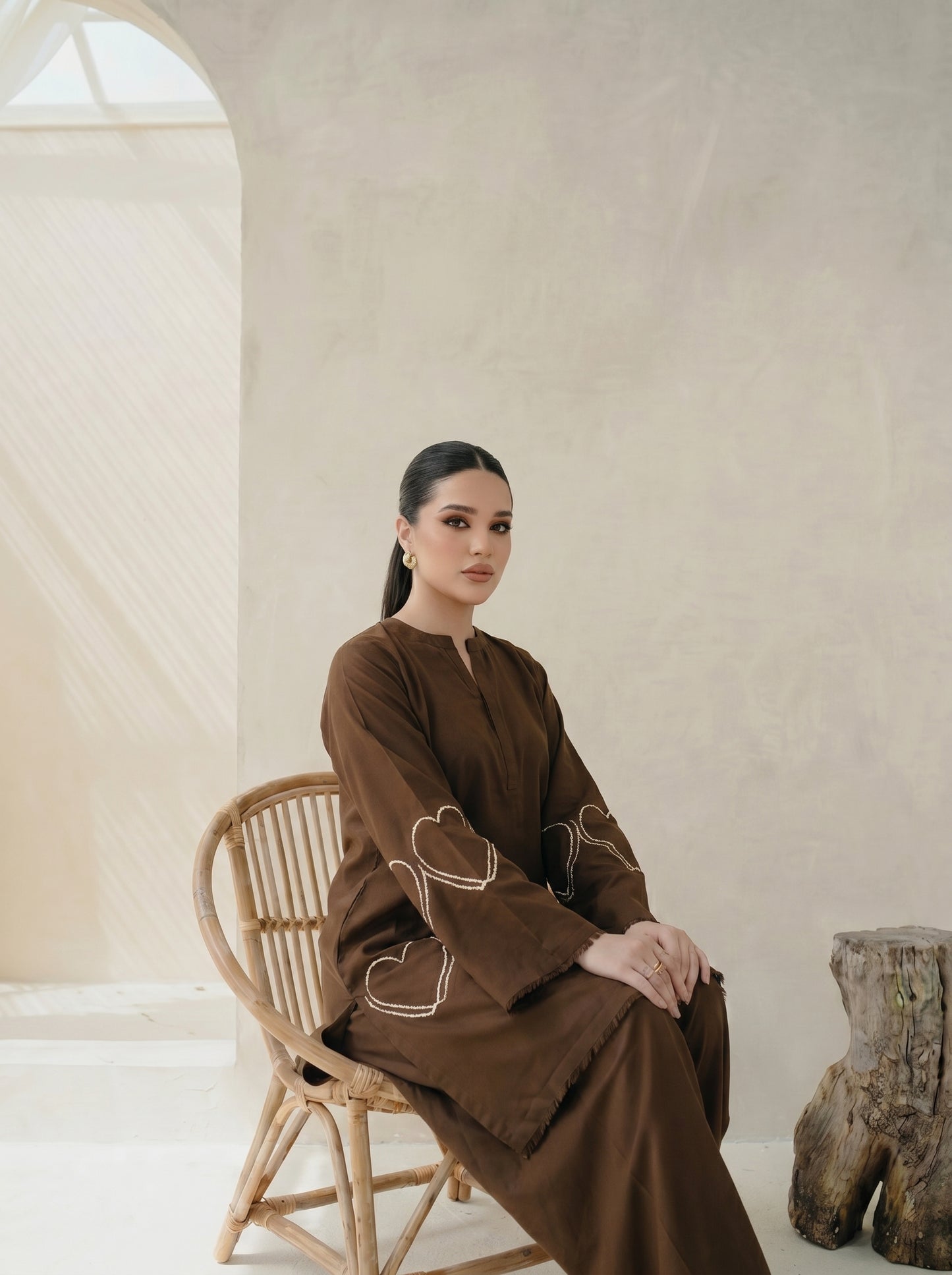 Aiza Embroidered - 2pc