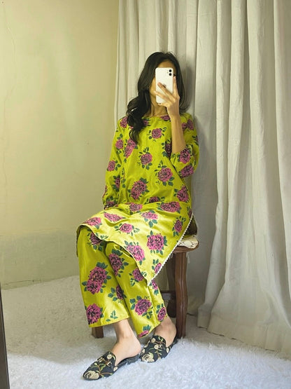 Gulaab printed