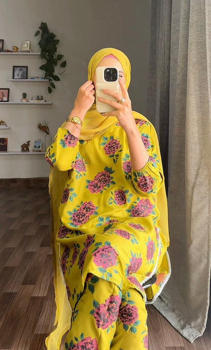 Gulaab printed