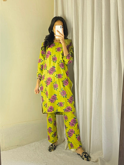 Gulaab printed