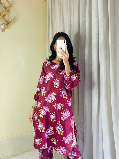 Gulaab printed